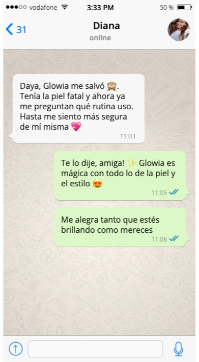 Testimonio Glowia